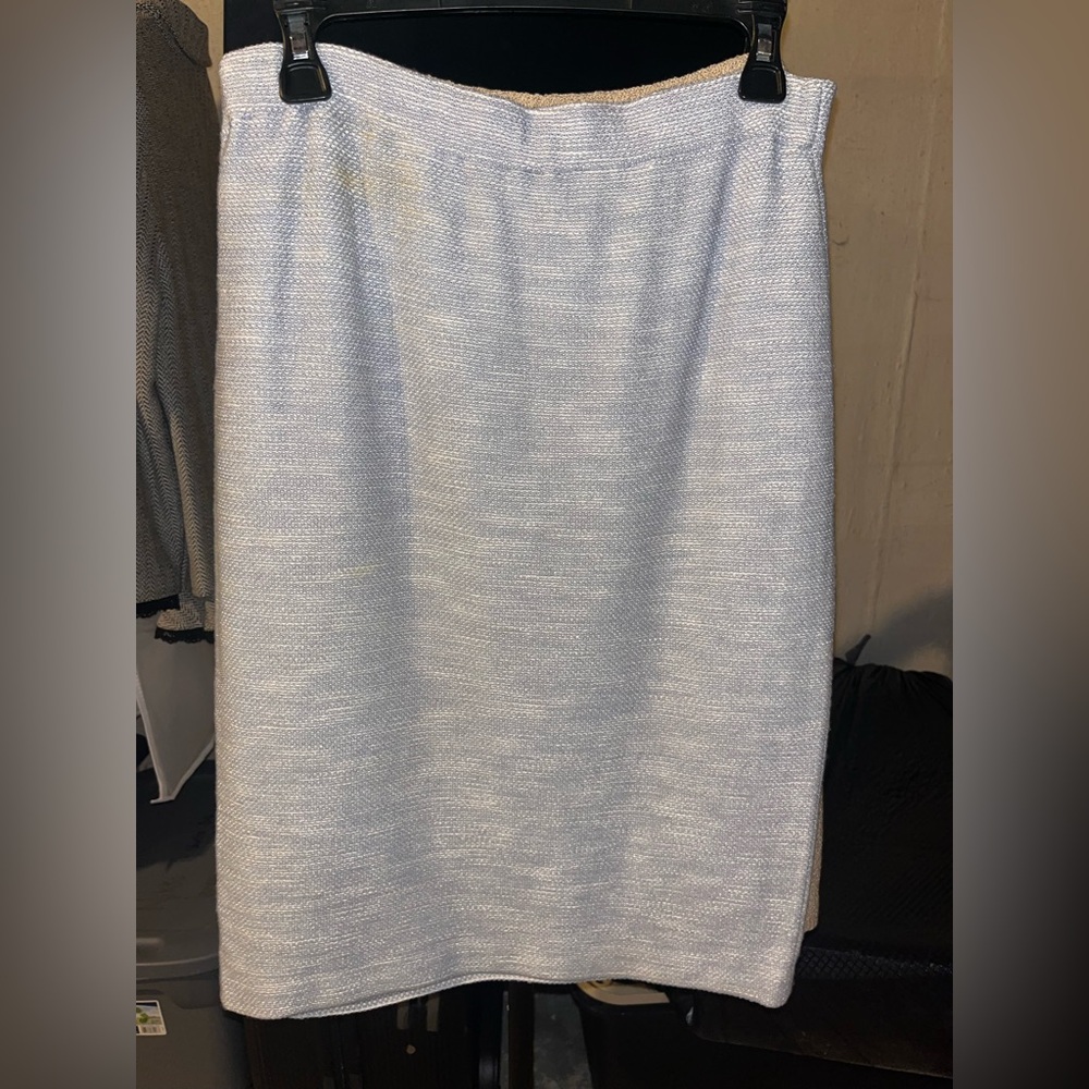 Elegant Light Gray Skirt